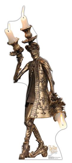 Lumiere Beauty And The Beast Live Action Cardboard Cutouts Allposters Com