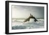 Lumière De Tempête Au Phare De Tevennec-Mathieu Rivrin-Framed Photographic Print