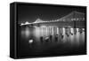 Luminous Bay Bridge-George Oze-Framed Stretched Canvas