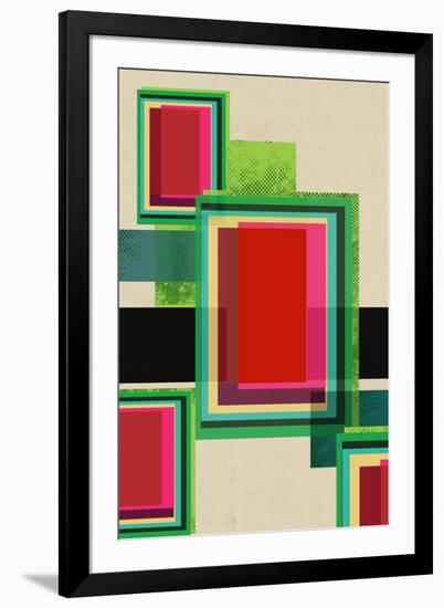 Luminous Merge-Rocket 68-Framed Giclee Print