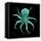 Luminous Octopus-Albert Koetsier-Framed Stretched Canvas