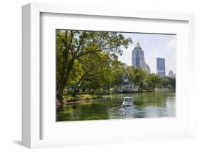 Lumphini Park, Ratchadamri Road, Bangkok, Thailand, Southeast Asia, Asia-Frank Fell-Framed Photographic Print