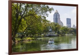 Lumphini Park, Ratchadamri Road, Bangkok, Thailand, Southeast Asia, Asia-Frank Fell-Framed Photographic Print