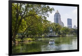 Lumphini Park, Ratchadamri Road, Bangkok, Thailand, Southeast Asia, Asia-Frank Fell-Framed Photographic Print