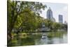 Lumphini Park, Ratchadamri Road, Bangkok, Thailand, Southeast Asia, Asia-Frank Fell-Stretched Canvas