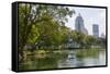 Lumphini Park, Ratchadamri Road, Bangkok, Thailand, Southeast Asia, Asia-Frank Fell-Framed Stretched Canvas