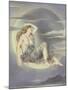 Luna, 1885-Evelyn De Morgan-Mounted Giclee Print