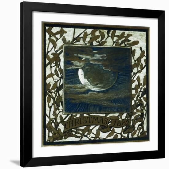 Luna, Christmas, 1882-Vedder Elihu-Framed Giclee Print