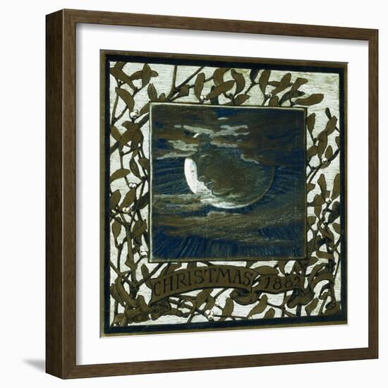 Luna, Christmas, 1882-Vedder Elihu-Framed Giclee Print