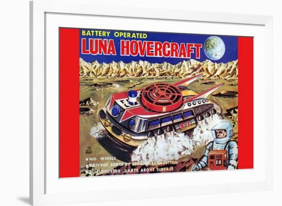 Luna Hovercraft-null-Framed Art Print