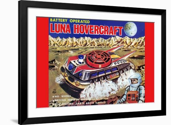 Luna Hovercraft-null-Framed Art Print