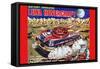 Luna Hovercraft-null-Framed Stretched Canvas