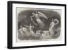 Luna in Her Car, from The Winter's Tale, at the Princess' Theatre-null-Framed Giclee Print