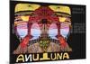 Luna Luna-Friedensreich Hundertwasser-Mounted Serigraph