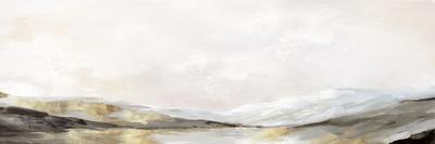 Golden Mountains-Luna Mavis-Framed Stretched Canvas