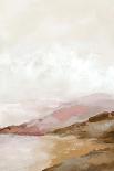 Golden Mountains-Luna Mavis-Framed Stretched Canvas