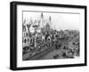 Luna Park and Surf Avenue-Irving Underhill-Framed Photo