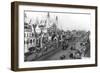 Luna Park and Surf Avenue-Irving Underhill-Framed Premium Giclee Print