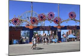 Luna Park, Boardwalk, Coney Island, Brooklyn, New York City, Usa-Wendy Connett-Mounted Photographic Print