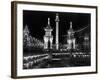 Luna Park, Coney Island, at Night, Lit by Many Lights-Wallace G^ Levison-Framed Photographic Print