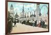 Luna Park, Coney Island, New York City-null-Framed Art Print