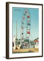 Luna Park, Hartford, Connecticut-null-Framed Art Print