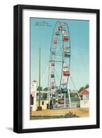 Luna Park, Hartford, Connecticut-null-Framed Art Print