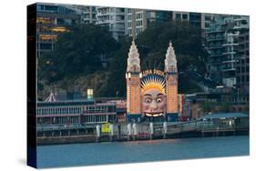 Luna Park on Milsons Point, Sydney, New South Wales, Australia-null-Stretched Canvas