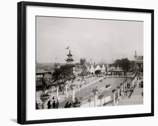 Luna Park, Pittsburg, PA-null-Framed Photo