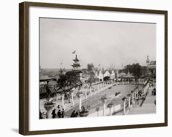 Luna Park, Pittsburg, PA-null-Framed Photo