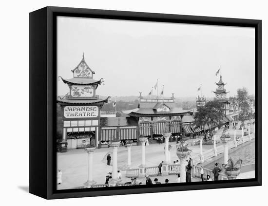 Luna Park, Pittsburgh, Pa.-null-Framed Stretched Canvas
