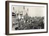 Luna Park Surf Avenue-Mindy Sommers-Framed Giclee Print