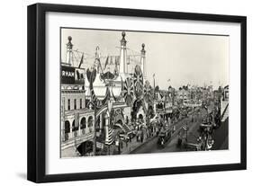 Luna Park Surf Avenue-Mindy Sommers-Framed Giclee Print