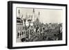 Luna Park Surf Avenue-Mindy Sommers-Framed Giclee Print