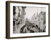 Luna Park, the Promenade, Coney Island, New York-null-Framed Photo