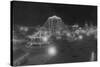 Luna Park with Night Lights-null-Stretched Canvas