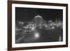 Luna Park with Night Lights-null-Framed Photographic Print