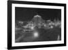 Luna Park with Night Lights-null-Framed Photographic Print