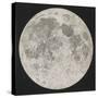 Lunar Cartography, 1805-06 (Copperplate Stipple Engraving)-John Russell-Stretched Canvas