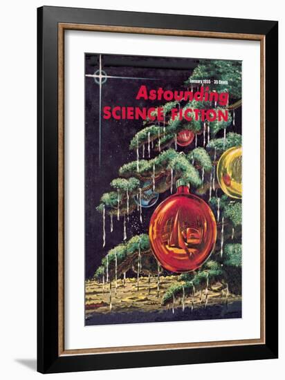 Lunar Christmas-null-Framed Art Print