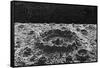 Lunar Crater-null-Framed Stretched Canvas
