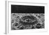 Lunar Crater-null-Framed Art Print