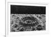 Lunar Crater-null-Framed Art Print