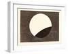 Lunar Eclipse on February 27, 1858-null-Framed Giclee Print