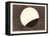 Lunar Eclipse on February 27, 1858-null-Framed Stretched Canvas