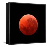 Lunar Eclipse Taken on April 15, 2014-null-Framed Stretched Canvas