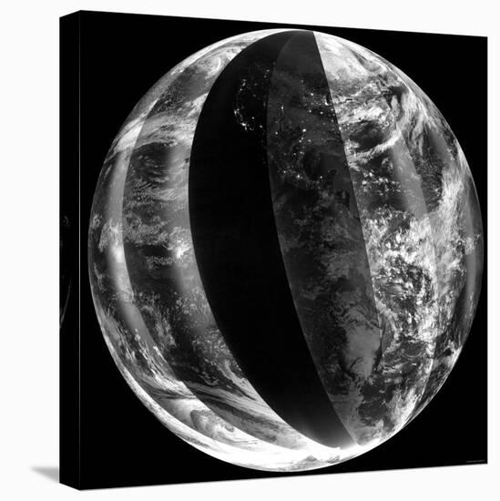 Lunar Eclipse-Stocktrek Images-Stretched Canvas