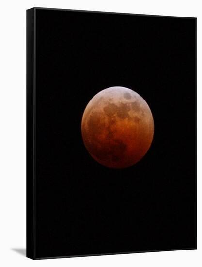 Lunar Eclipse-Alan Diaz-Framed Stretched Canvas