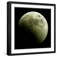 Lunar Eclipse-Harry Cabluck-Framed Premium Photographic Print