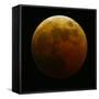Lunar Eclipse-Harry Cabluck-Framed Stretched Canvas